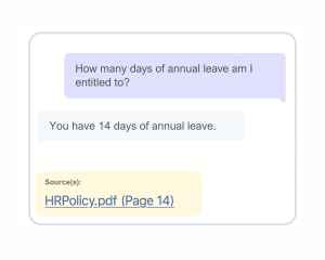 Free HR Chatbot by AeroChat - Screenshot 3 preview