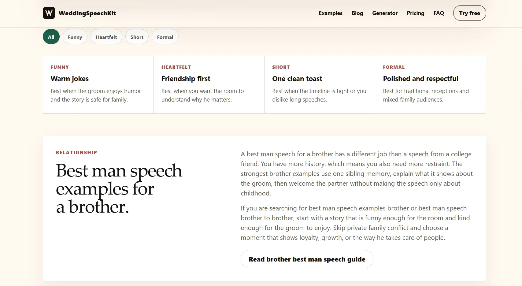 WeddingSpeechKit gallery image