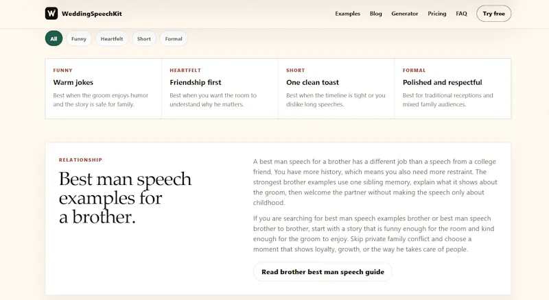 WeddingSpeechKit screenshot 3