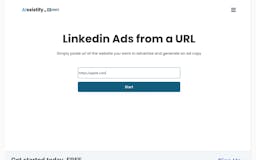 Free AI-Powered LinkedIn Ad Generator media 2