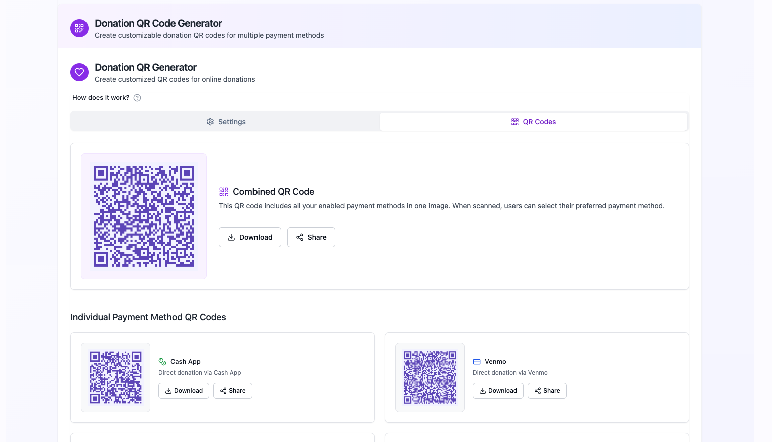 Wallet Up URL Shortener and ZenithQR gallery image
