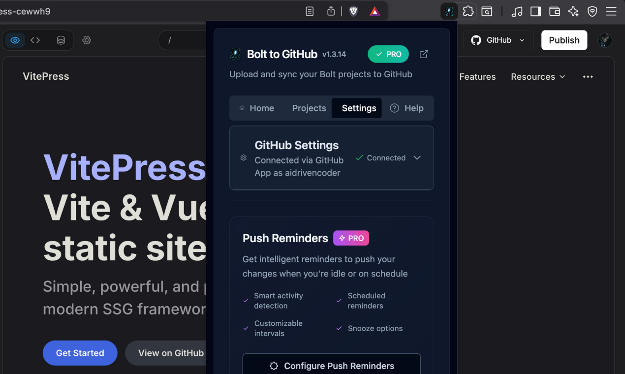 Bolt to GitHub gallery image