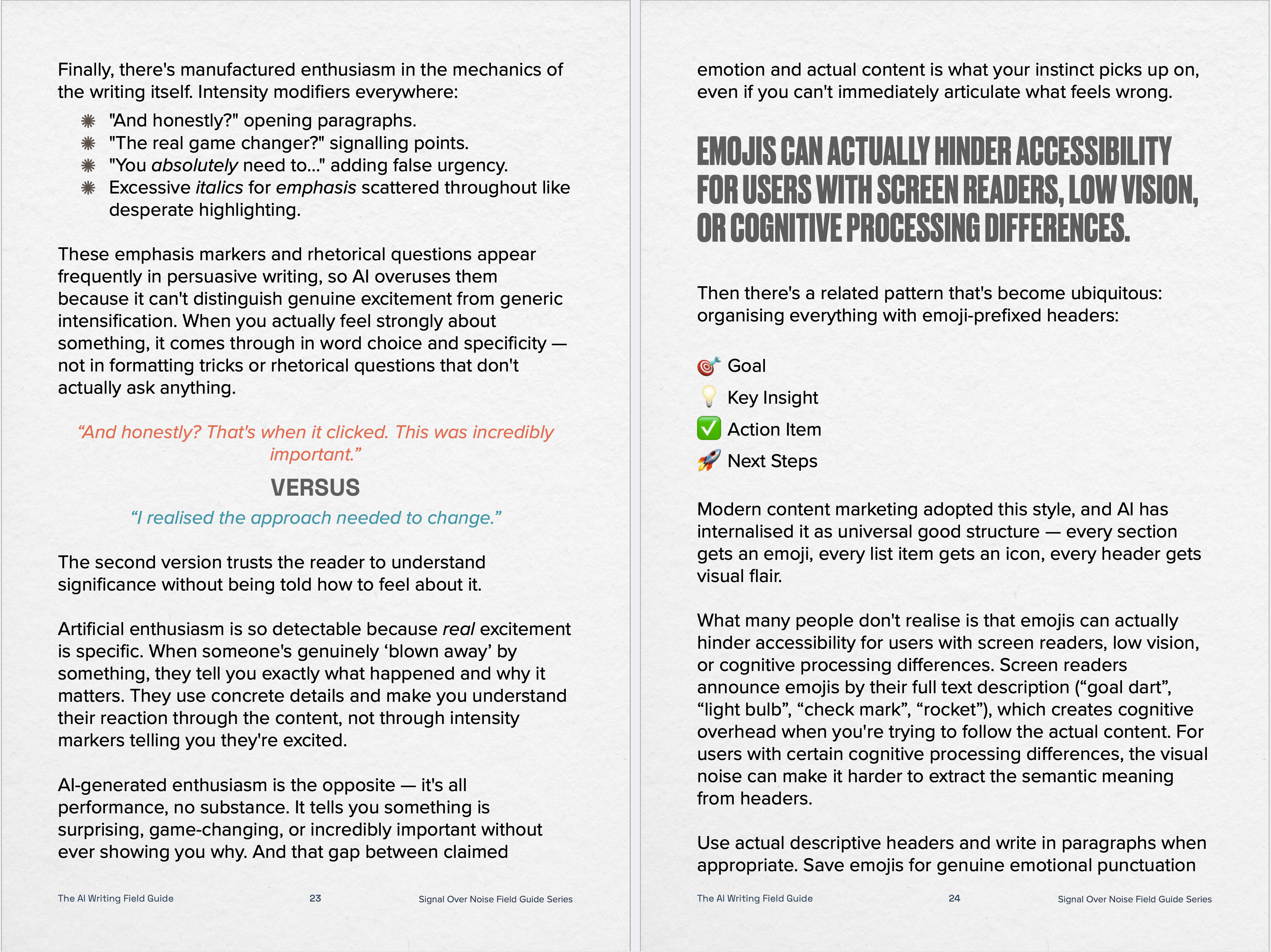 The AI Writing Field Guide - Screenshot 2 preview