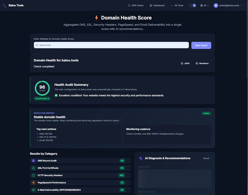 Balou Tools screenshot 3
