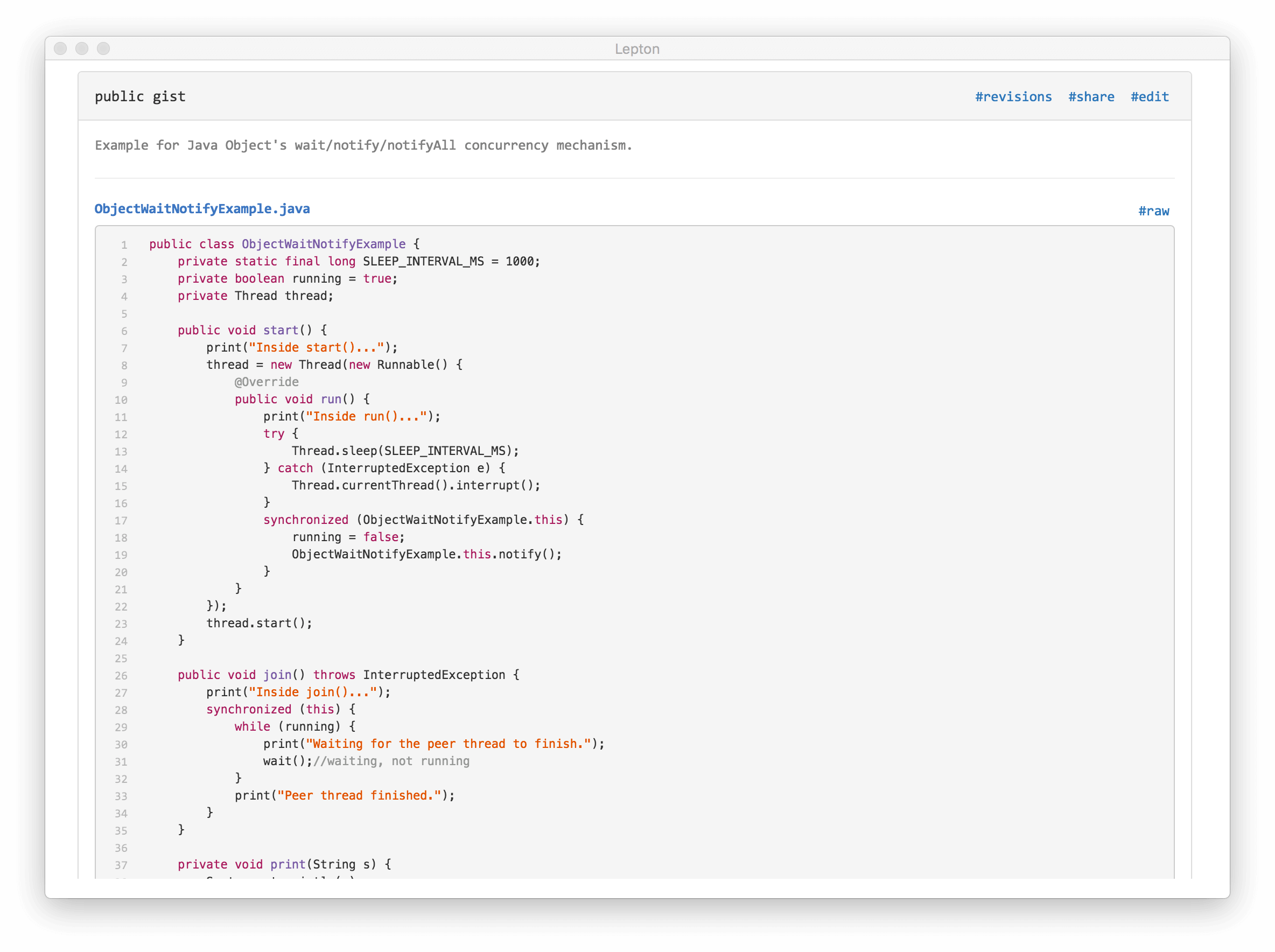 Lepton gallery image