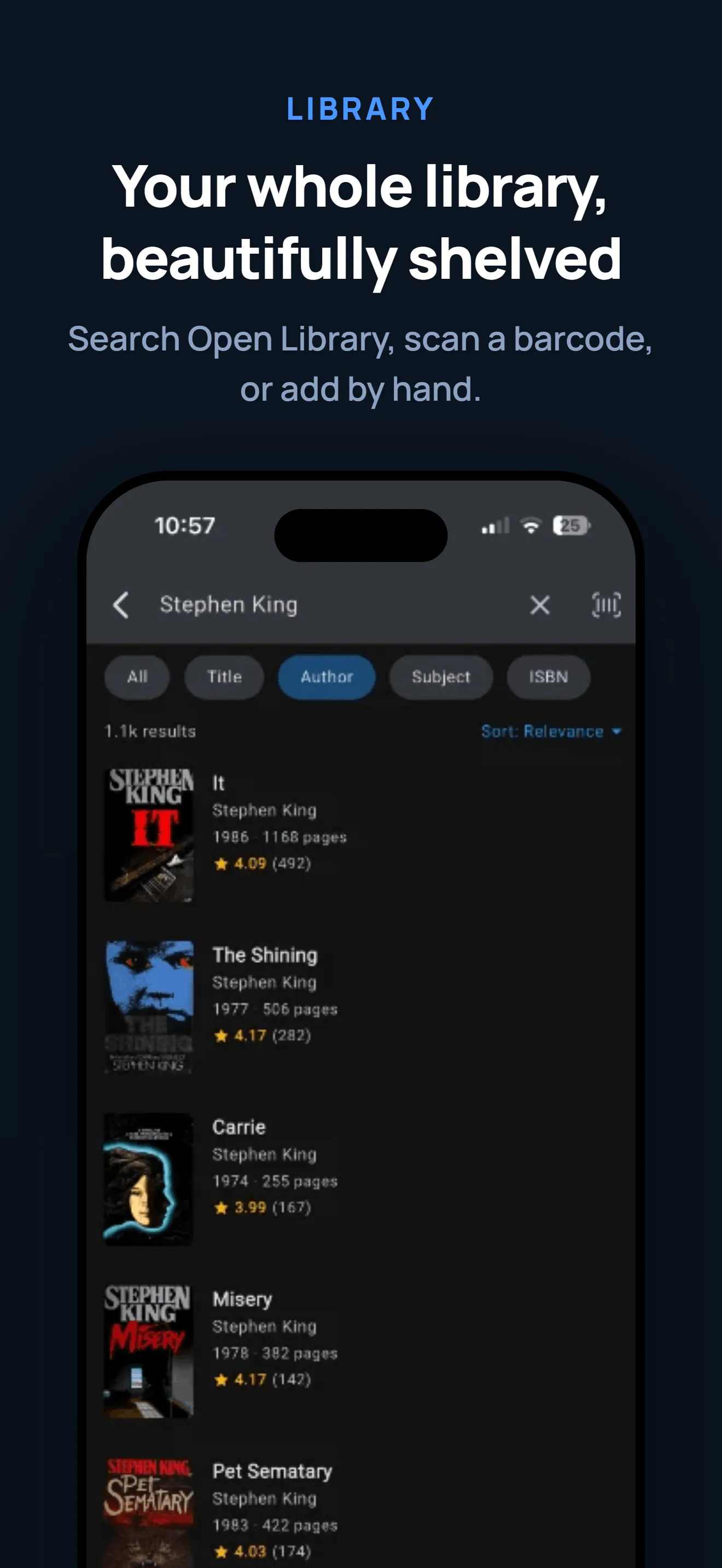 ReadStats gallery image