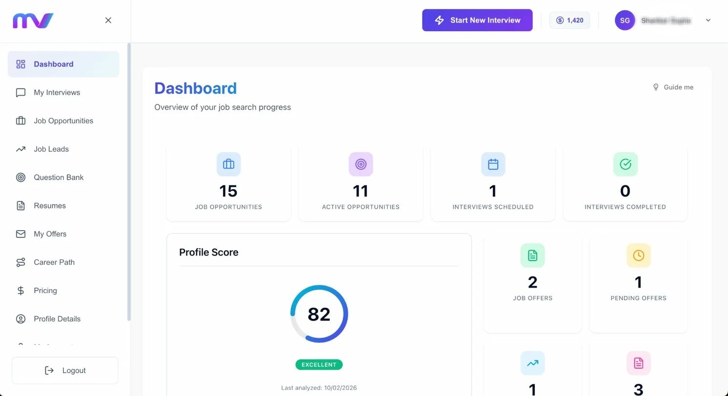 MentorView - Main product screenshot demonstrating key features and user interface