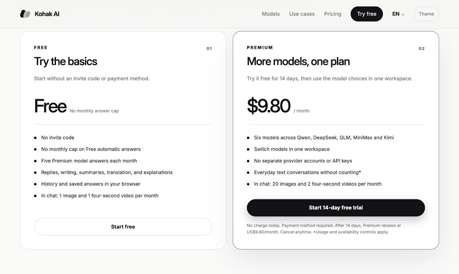 Kohak AI screenshot 2