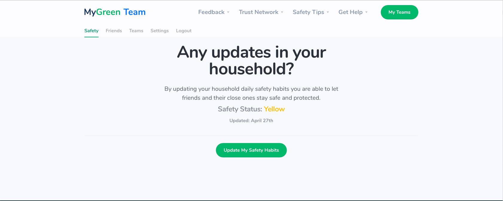 MyGreen Team — First Step in Re-opening gallery image