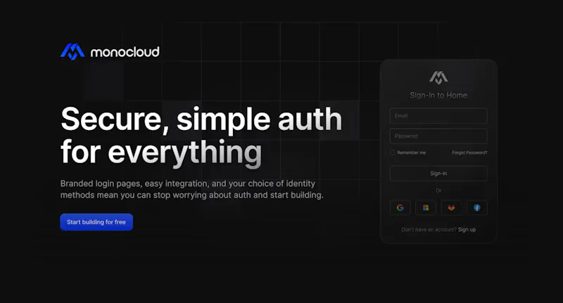 MonoCloud for Startups screenshot 9
