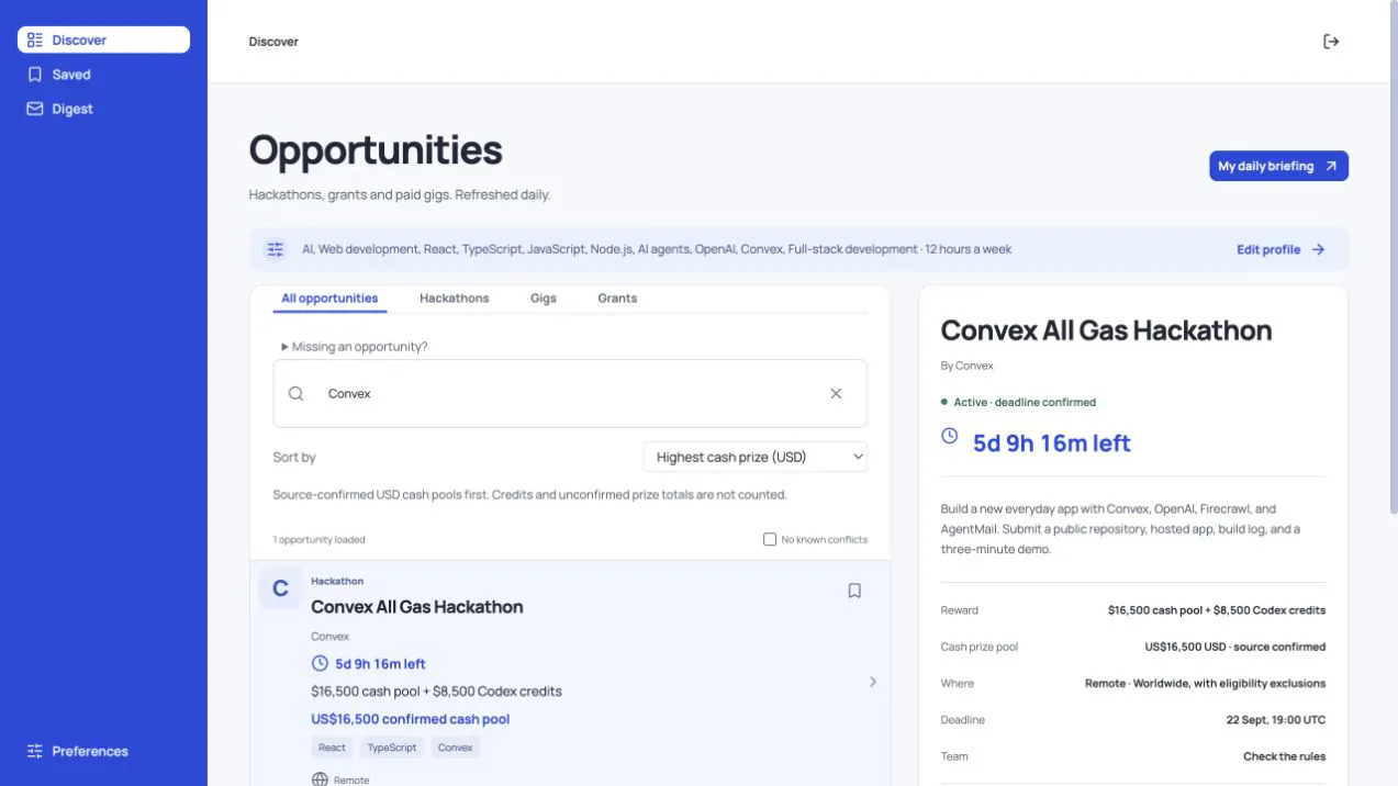 Opportunity Scout 截图 3