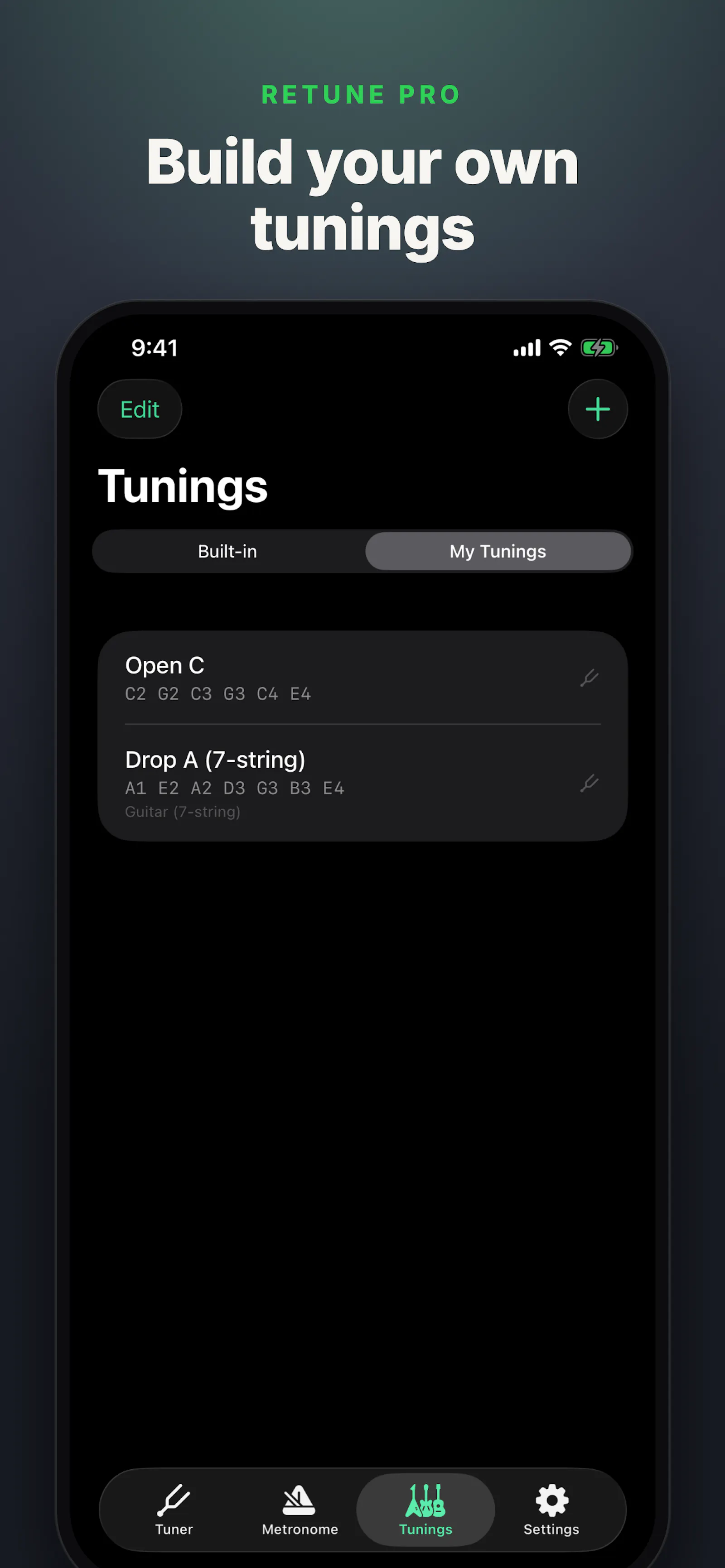 Retune - Guitar Tuner screenshot 3