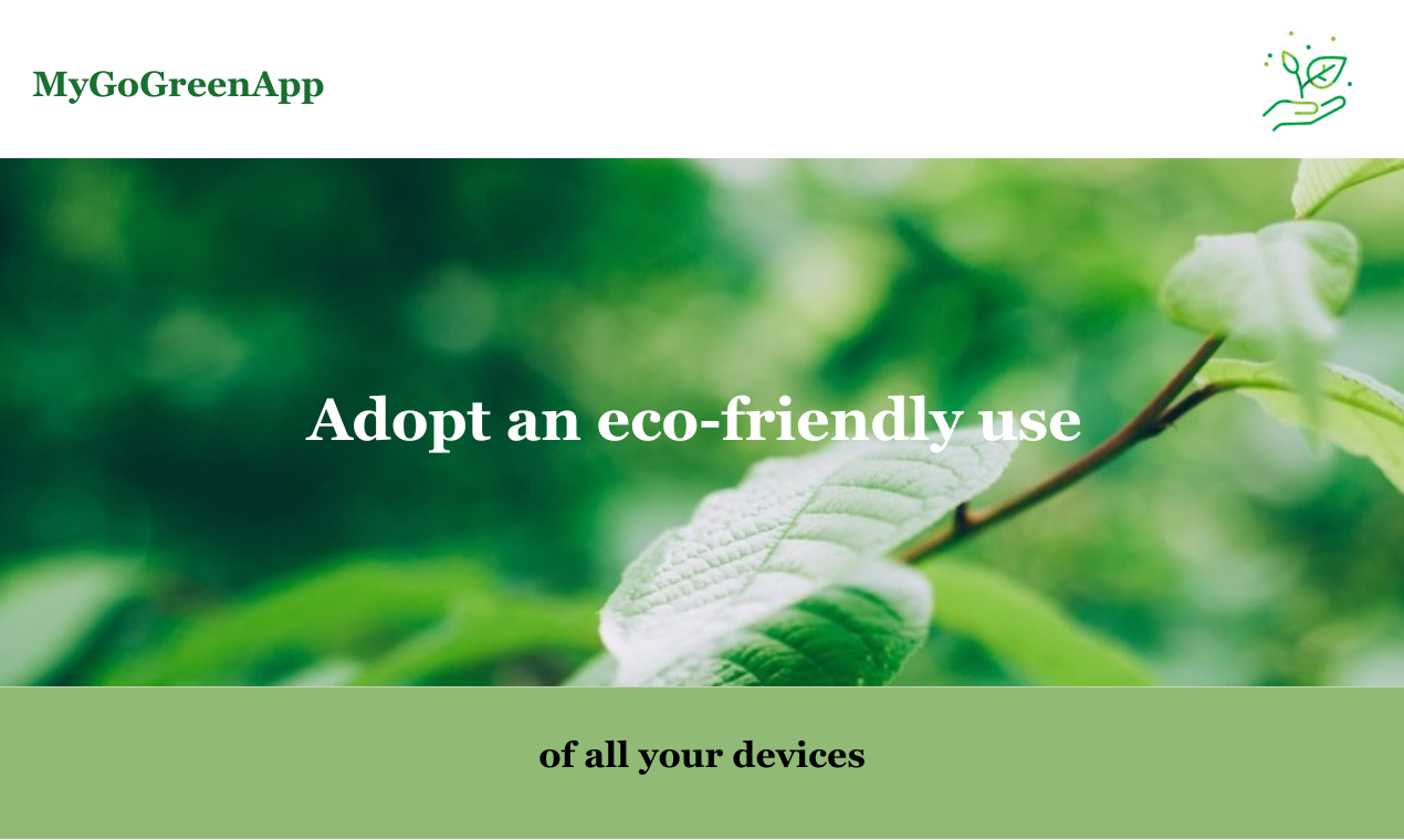 MyGogreenApp media 1