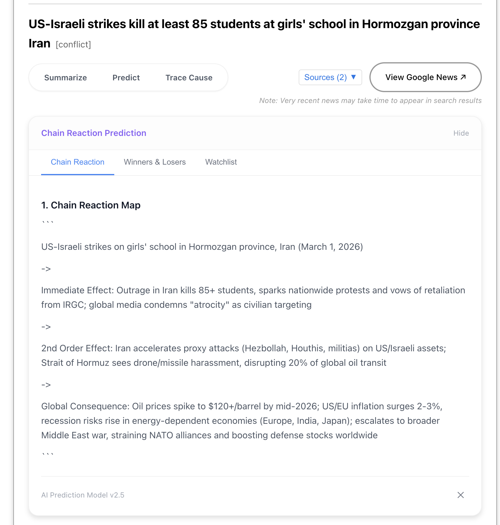 Global Perspectives™ - Screenshot 2 showing product features and functionality