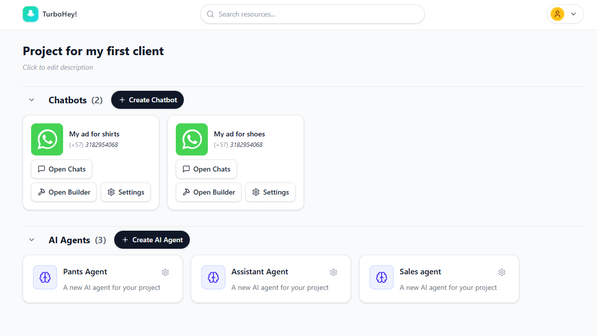 TurboHey - Screenshot 4 showing product features and functionality
