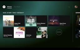 Spotify for Android TV media 3