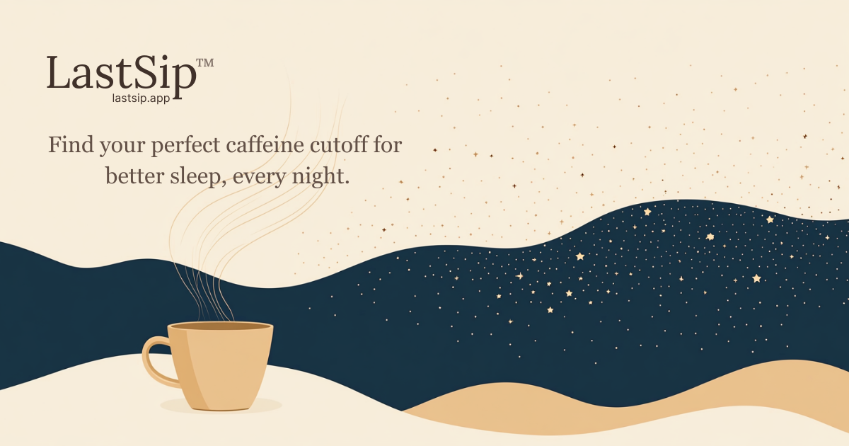 Láspica - Calculadora de corte de cafeína personalizada para dormir mejor media 2
