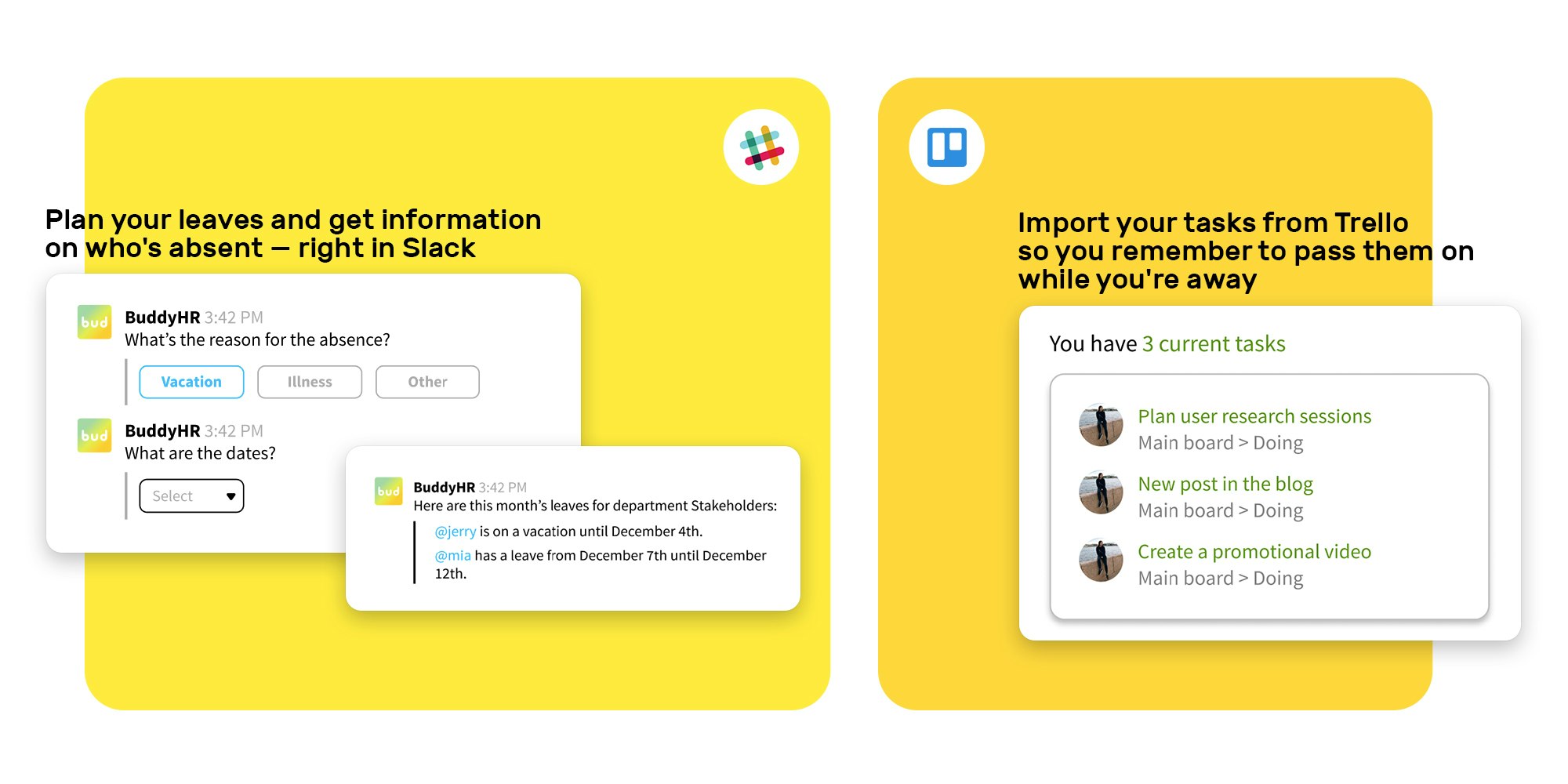 BuddyHR Absences gallery image