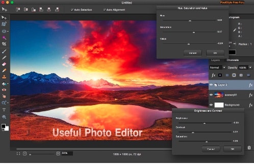 MacのPixelStyleフォトエディター media 2