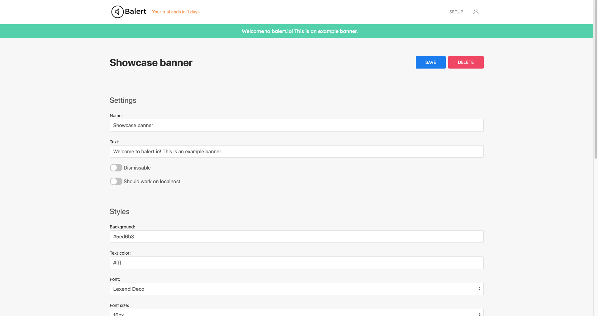 Balert gallery image