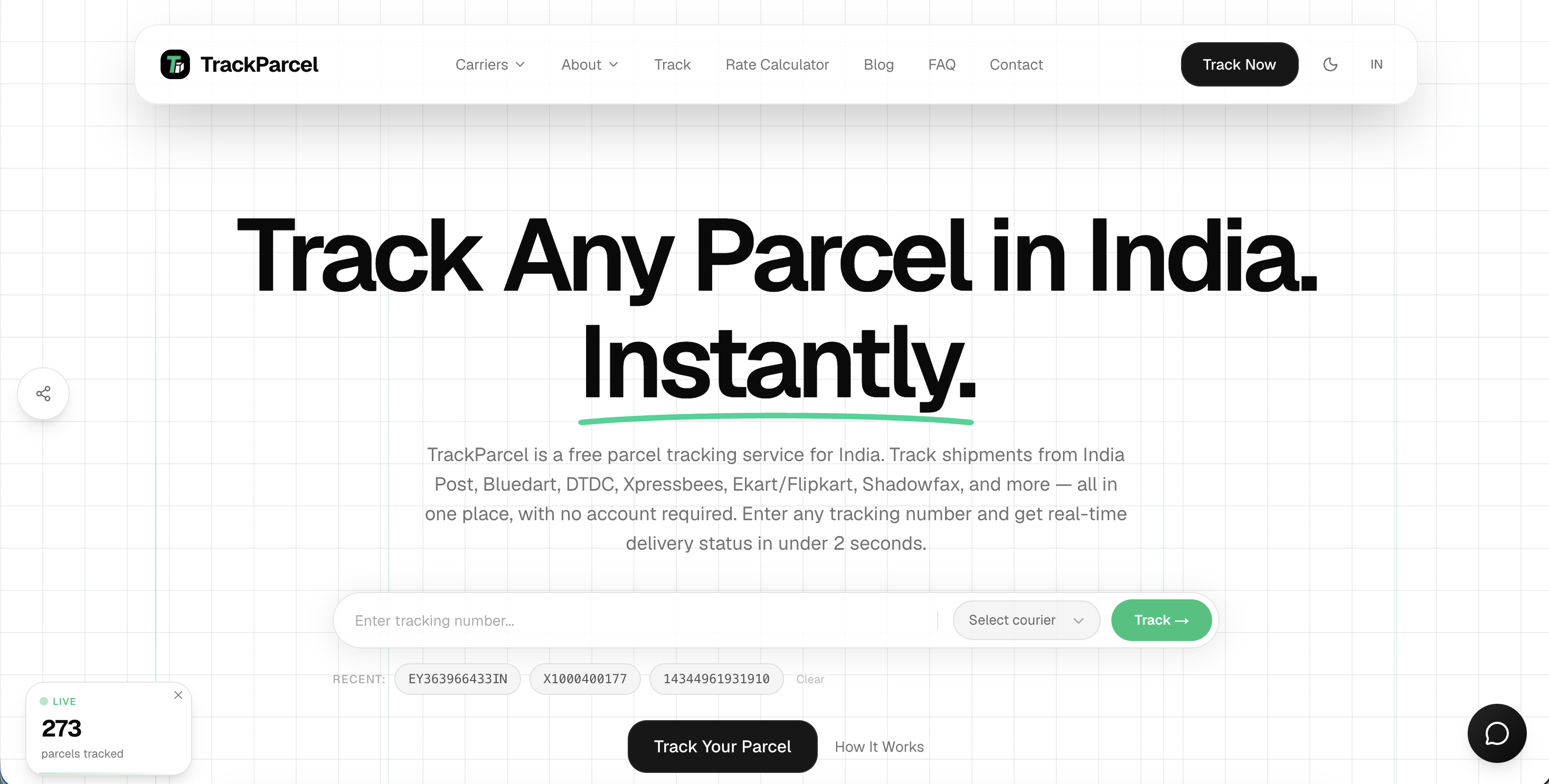TrackParcel gallery image