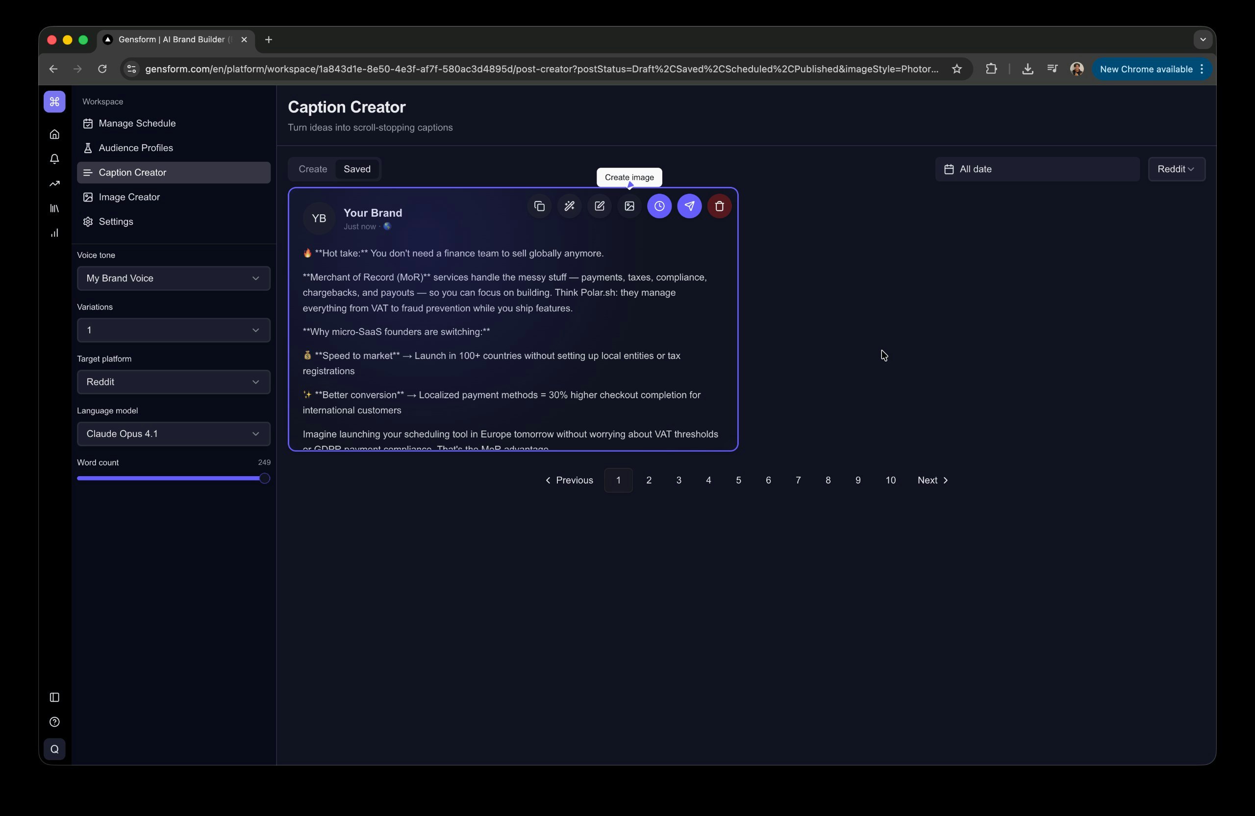 Gensform | AI Brand Builder (Beta) gallery image