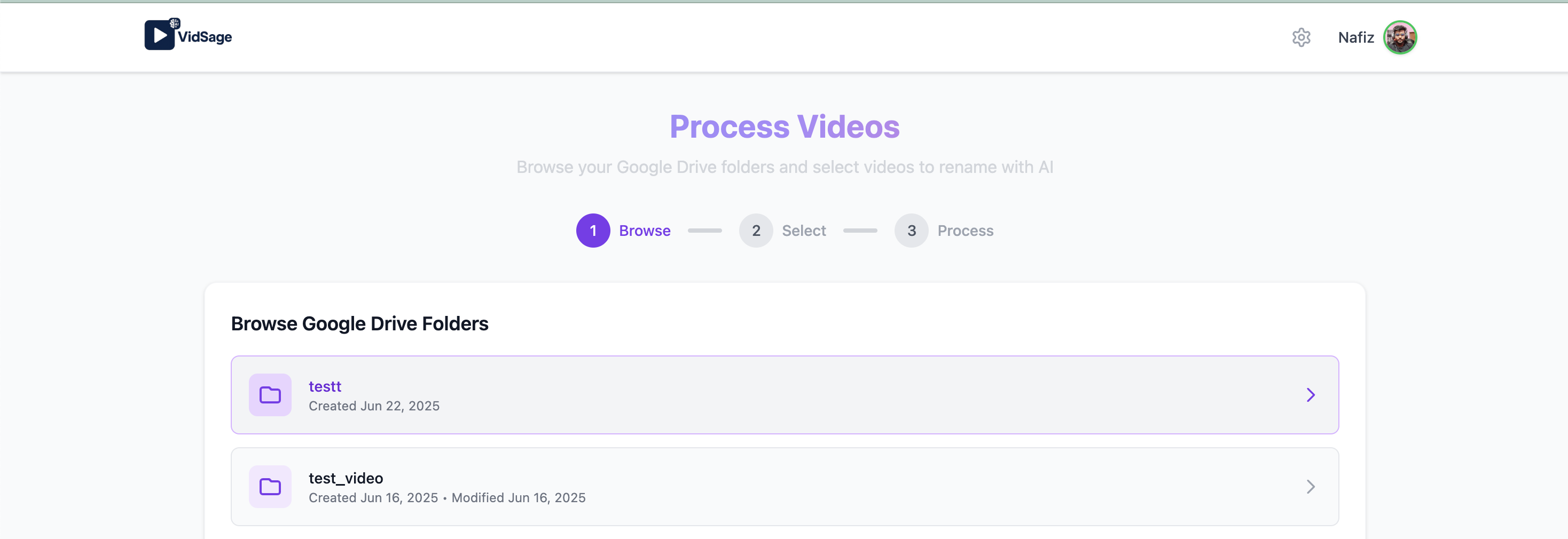 Vidsage media 3