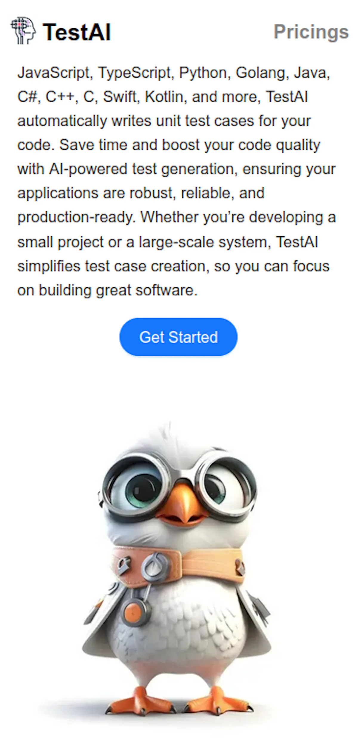 TestAI - AI-Generated Unit Tests