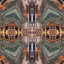 360 Effect like a Kaleidoscope, am i inside the Matrix? gallery image