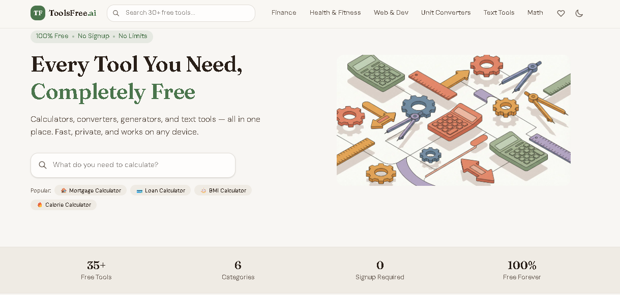 ToolsFree.ai gallery image