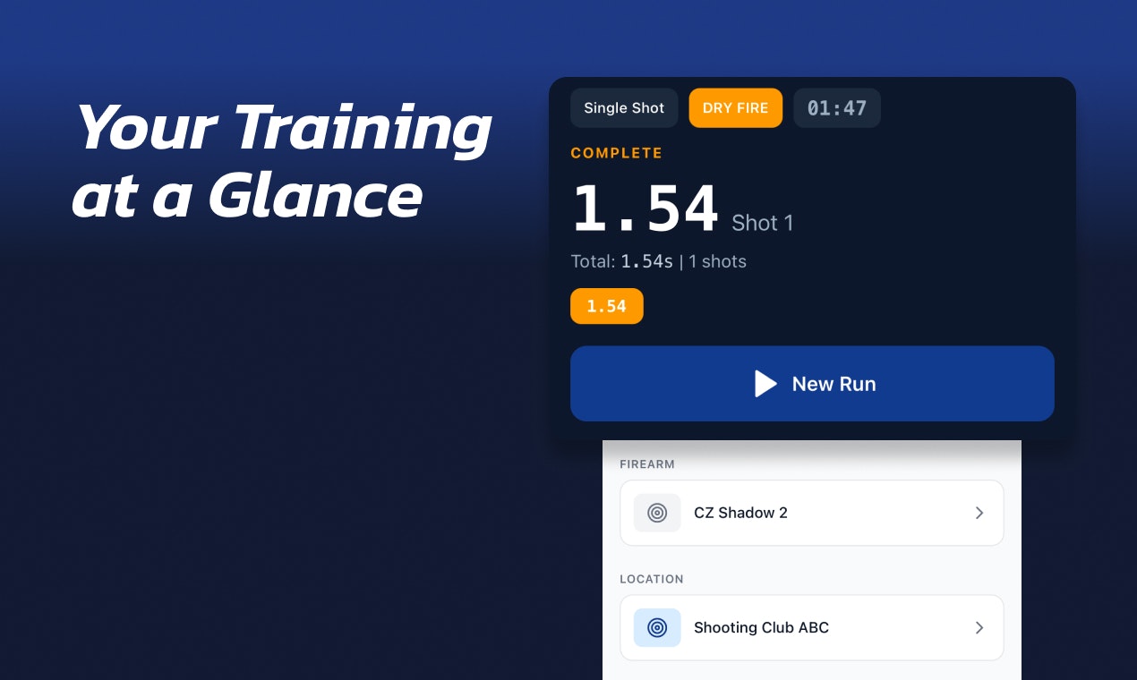 Shot Session - Main product screenshot demonstrating key features and user interface