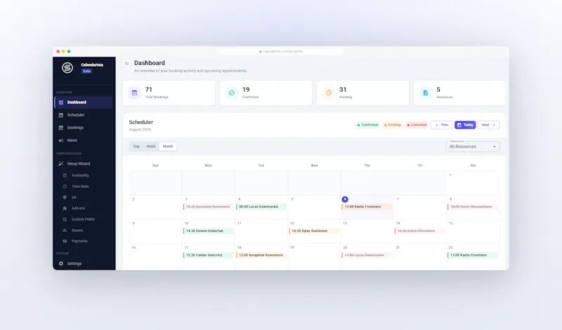 Calendarista screenshot 6