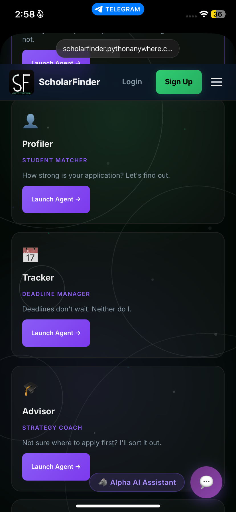 ScholarFinder  - Screenshot 2 showing product features and functionality