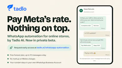 WhatsApp Pricing Calculator by Tadlo AI gallery image