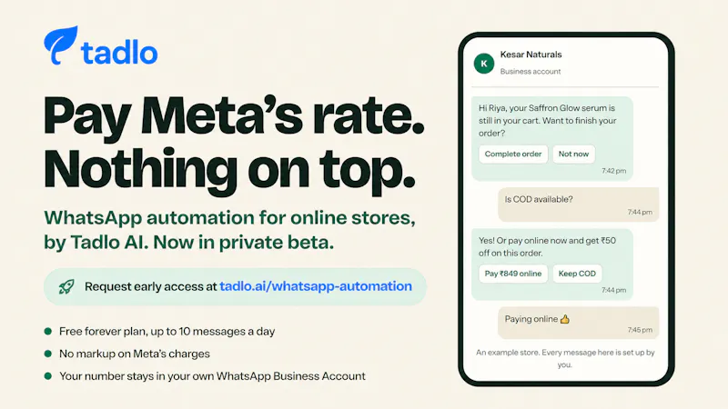 WhatsApp Pricing Calculator by Tadlo AI screenshot 5