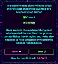 Daily Fact or Fiction gallery image