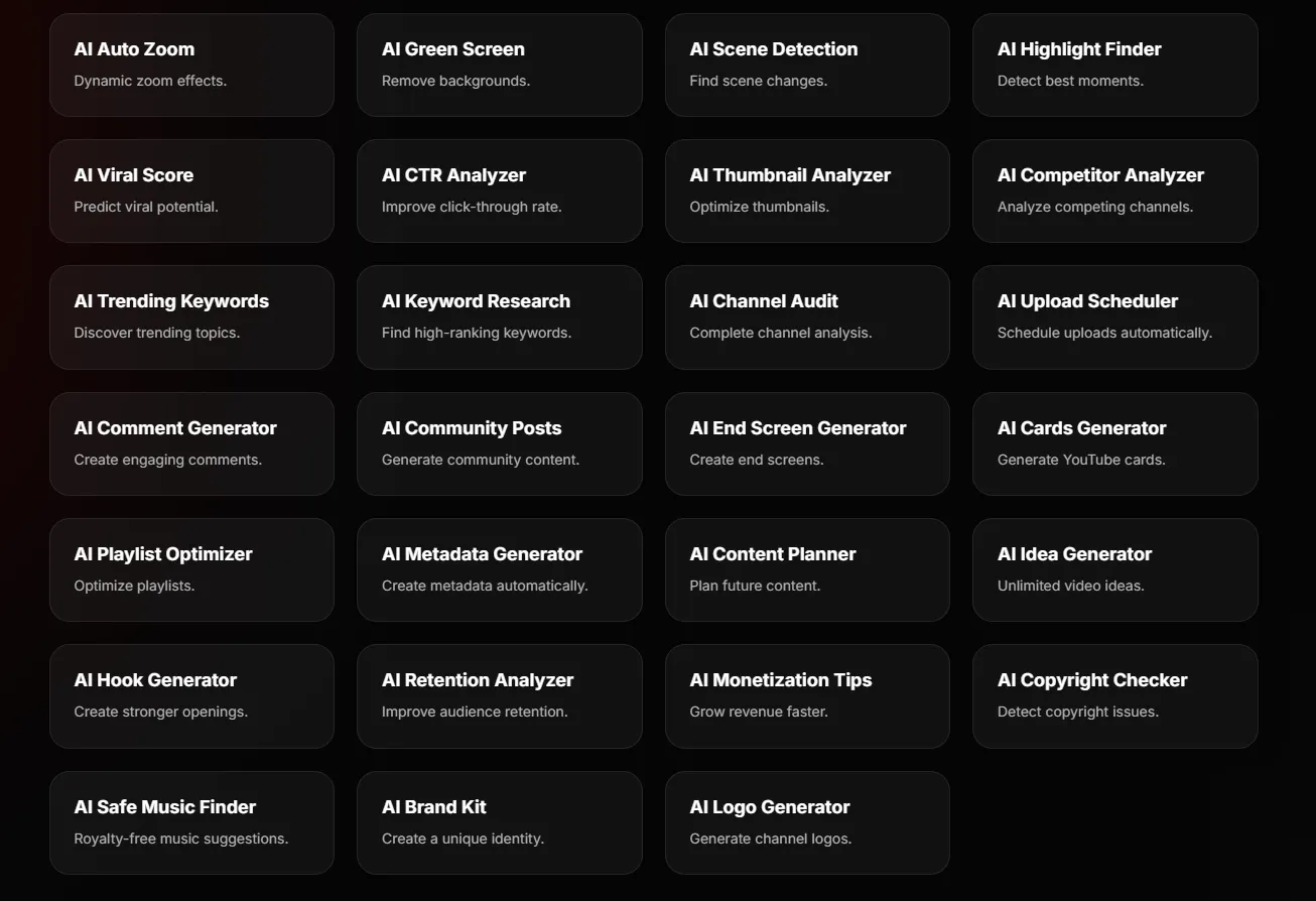 VelvetPatch – AI YouTube Creator Suite gallery image