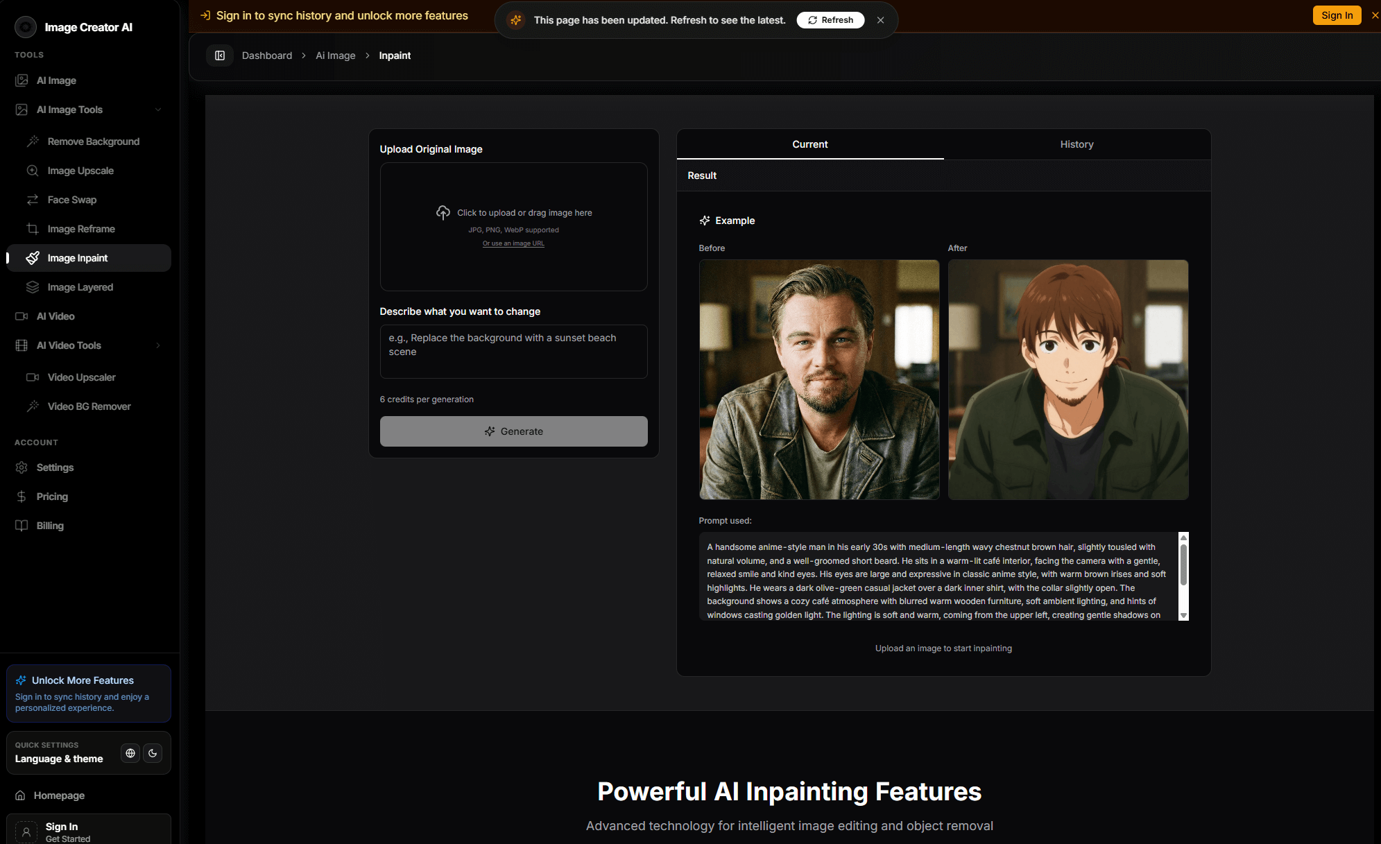 Image Creator AI gallery image