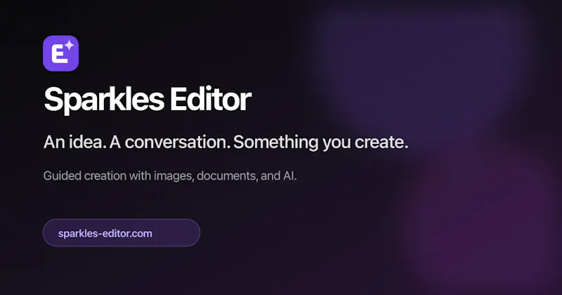 Sparkles Editor screenshot 1