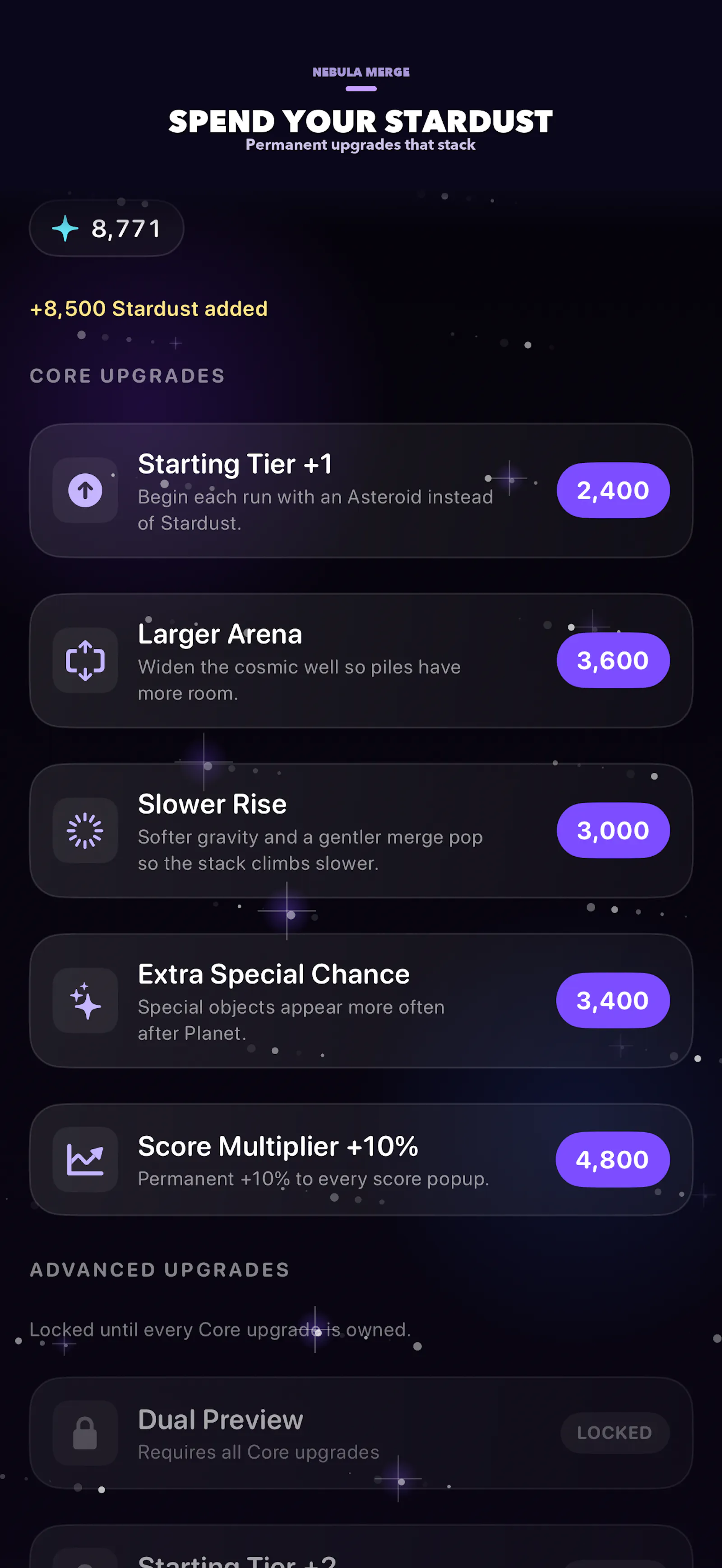 Nebula Merge screenshot 3