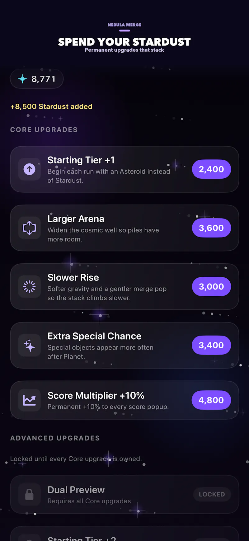 Nebula Merge screenshot 3