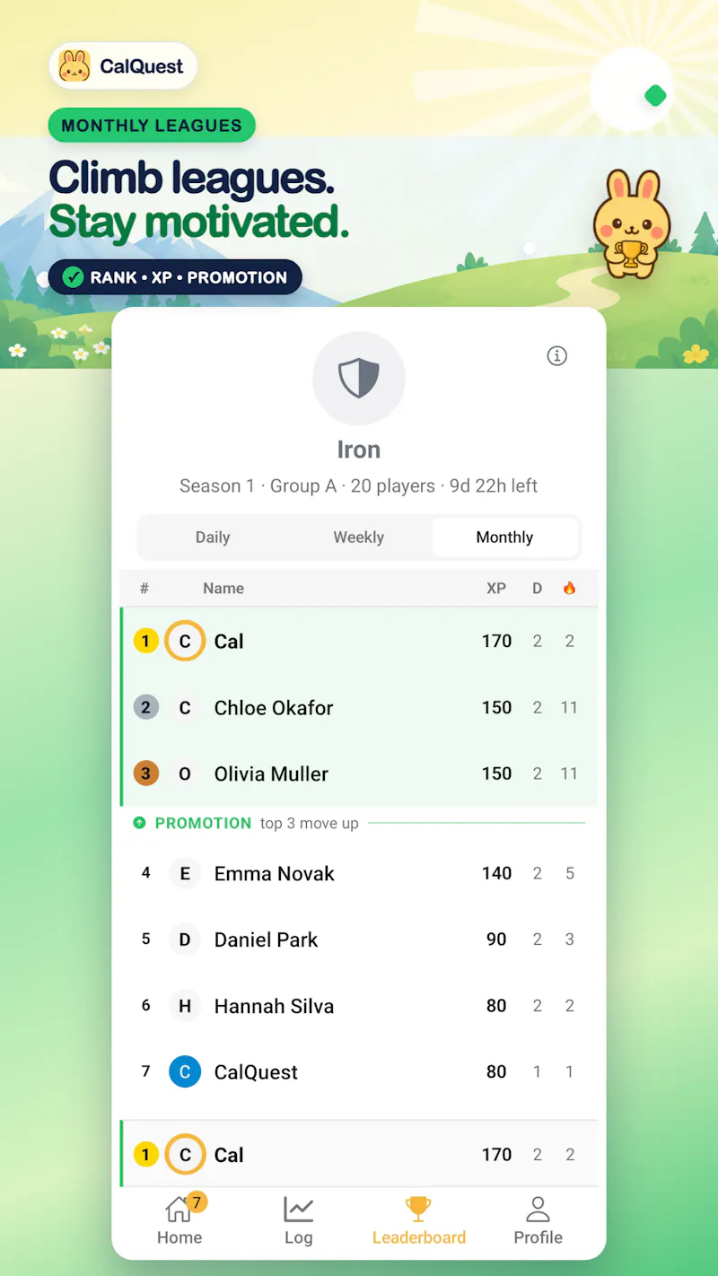 CalQuest screenshot 3