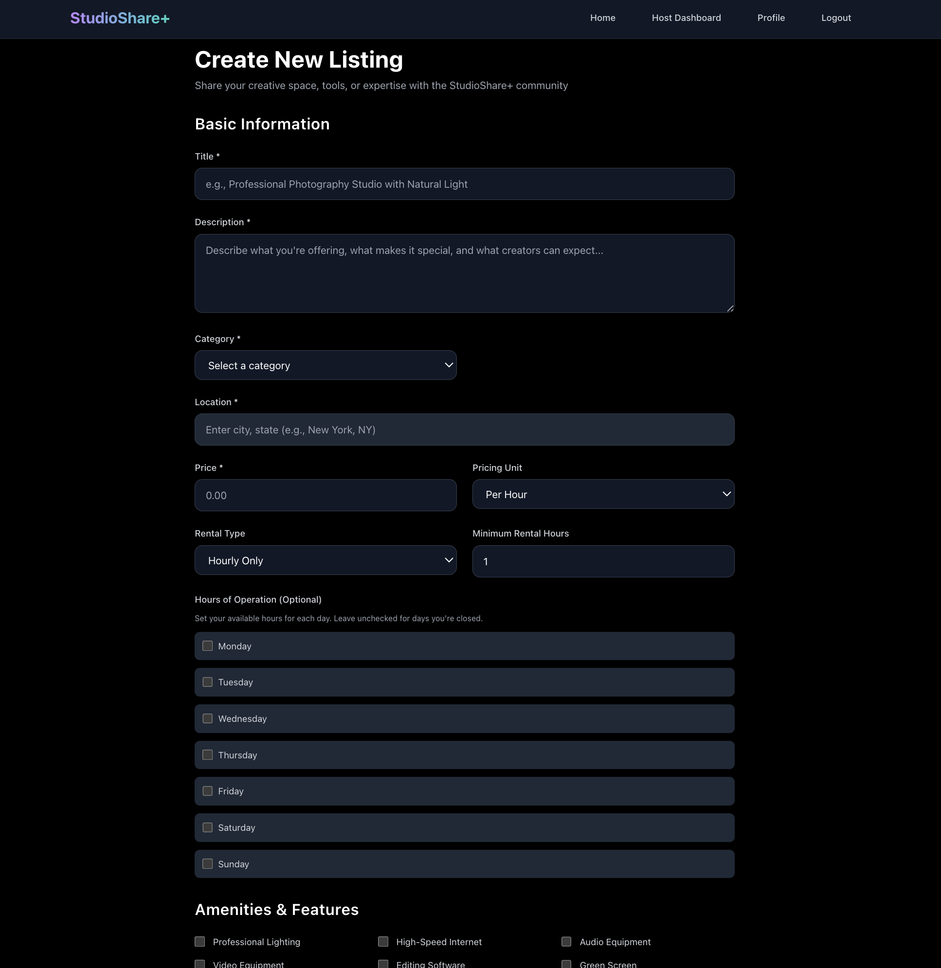 StudioShare+ gallery image