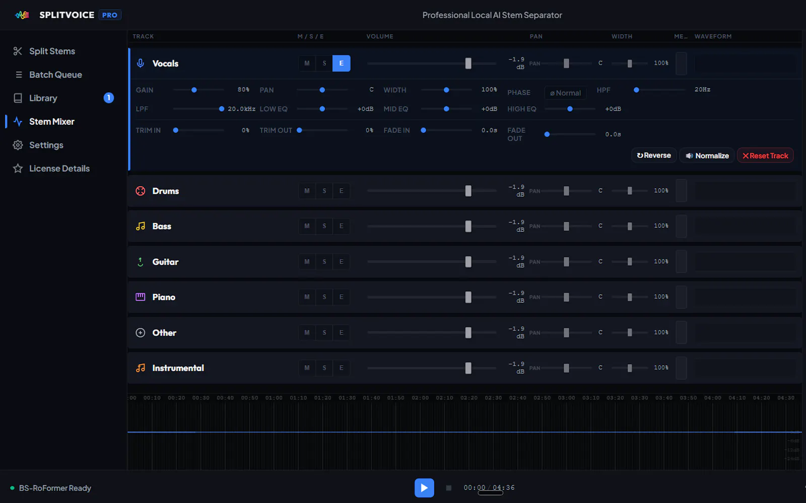 Splitvoice screenshot 6