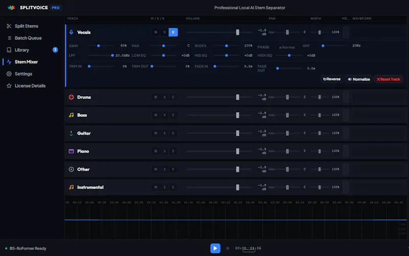 Splitvoice screenshot 6