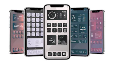 iOS 14 Charcoal Icons gallery image