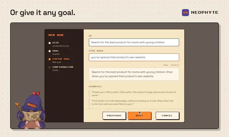 Neophyte screenshot 7