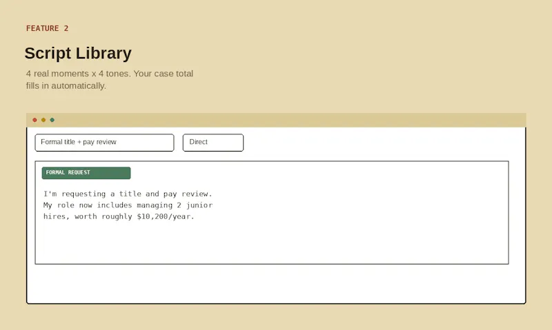 The Case — Quiet Promotion Toolkit screenshot 4