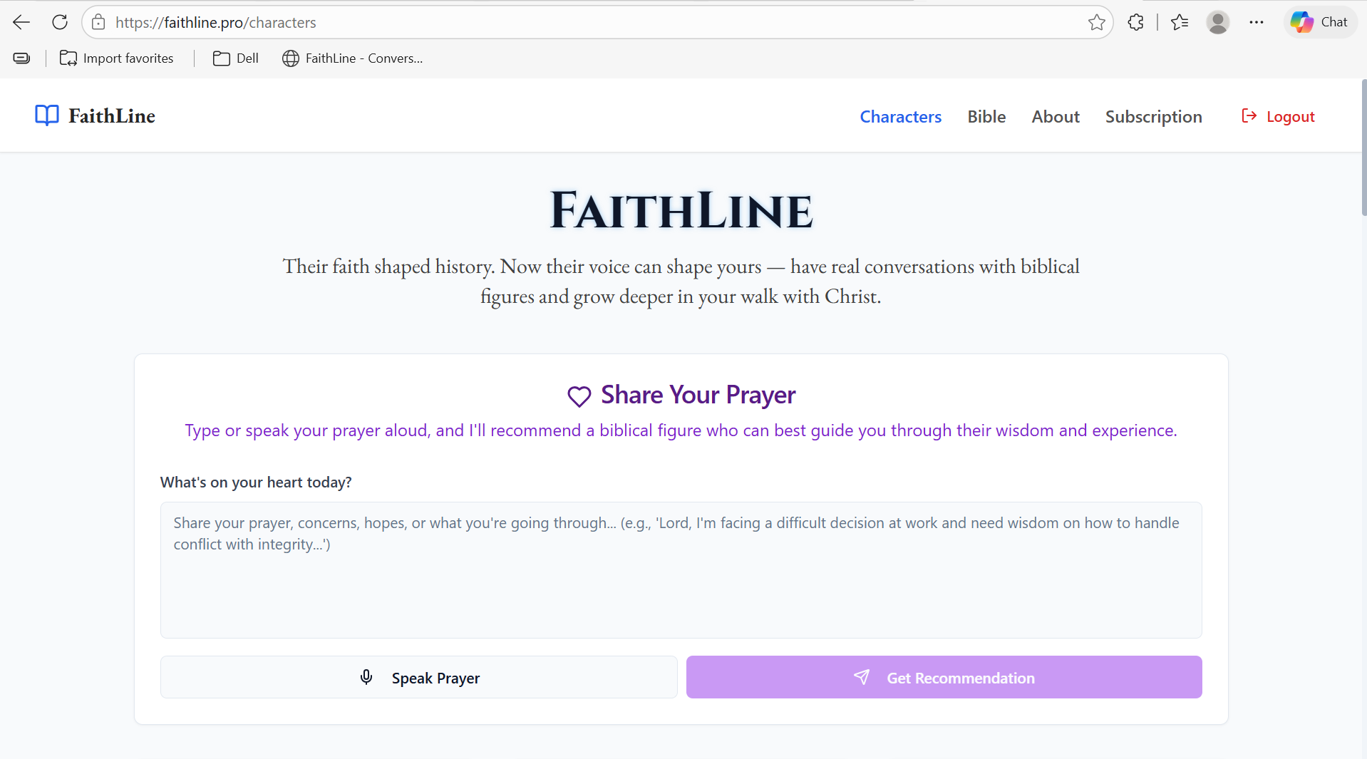 FaithLine gallery image