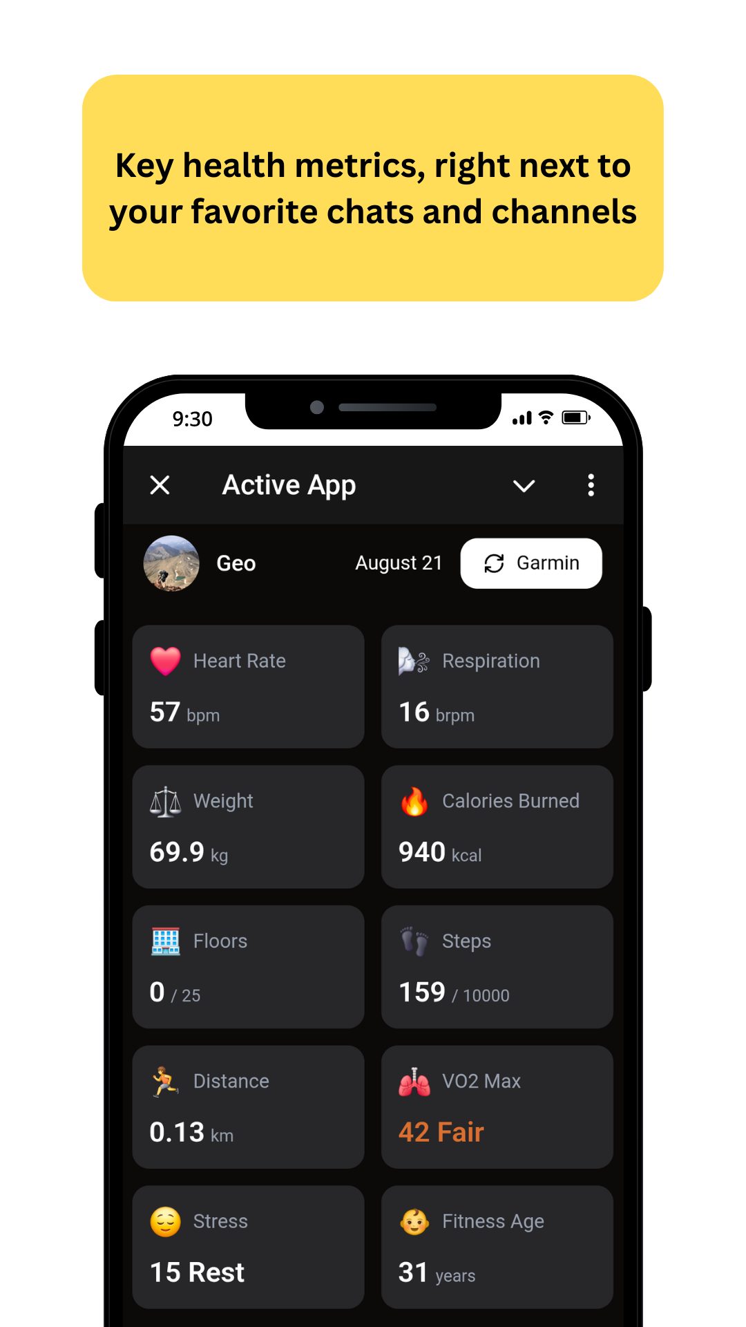 Telegram Active 앱 (베타) - 스마트 워치 건강 및 활동 추적, 직접 전보 미디어 2
